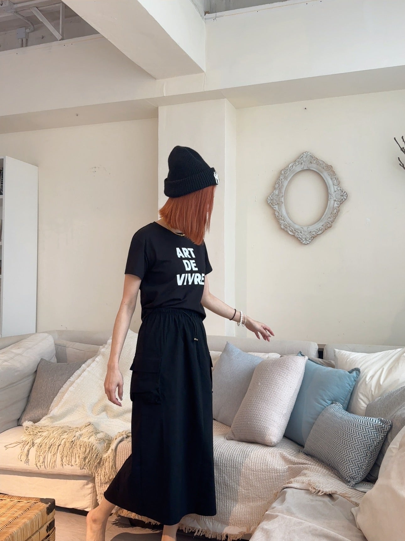 B312 OBEY SKIRT