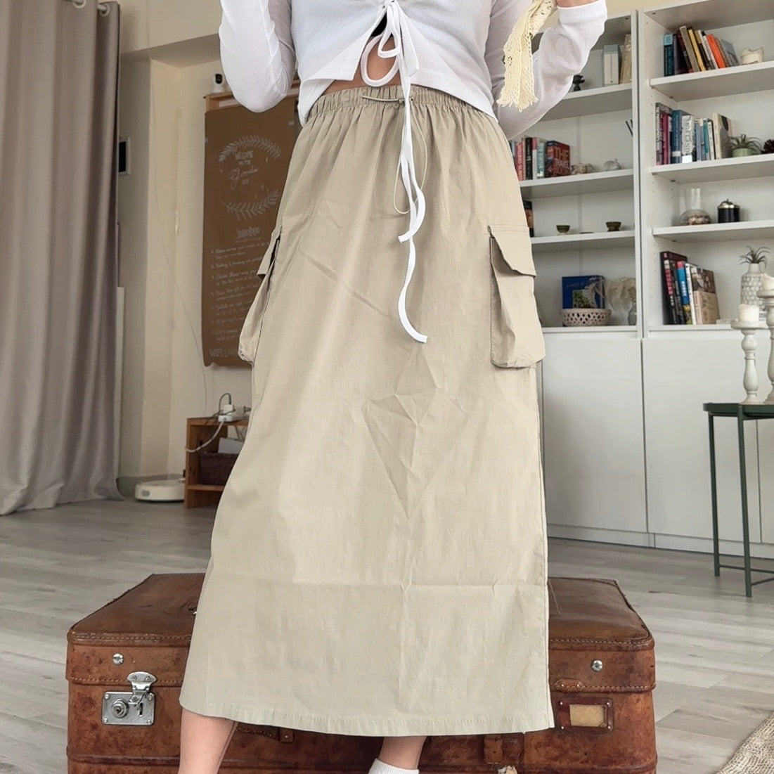B312 OBEY SKIRT