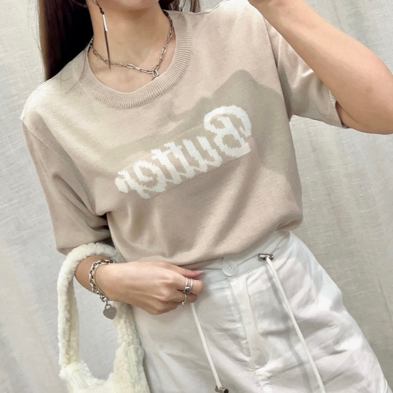 T958 BUTTER KNIT TOP