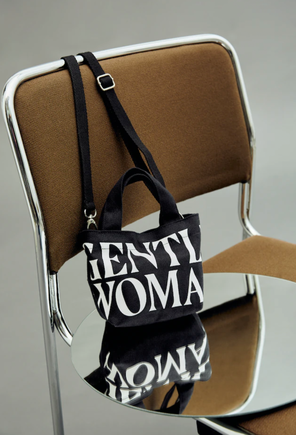 GW08 CANVAS TOTE BAG : BLACK (黑色大/小帆布袋)