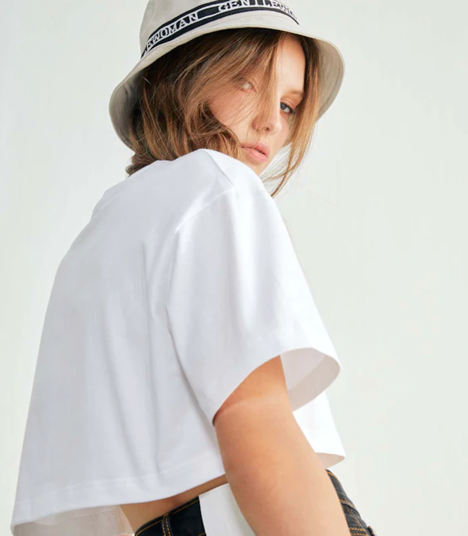 GW09 GENTLEWOMAN BUCKET HAT (白色漁夫帽)