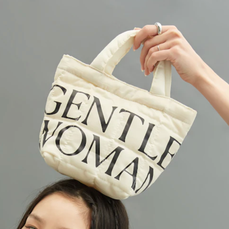 GW10 GENTLEWOMAN PUFFER BAG S / L (Cushion 袋)