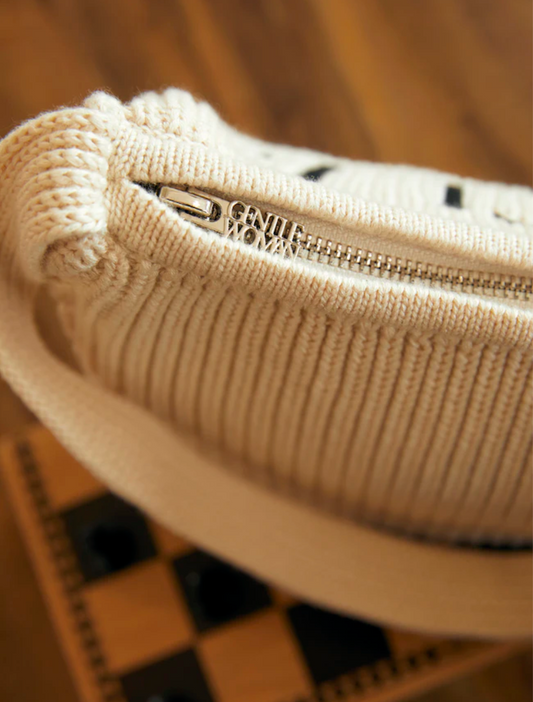 GW13 GW PREPPY KNIT SHOULDER BAG (復古小手袋)