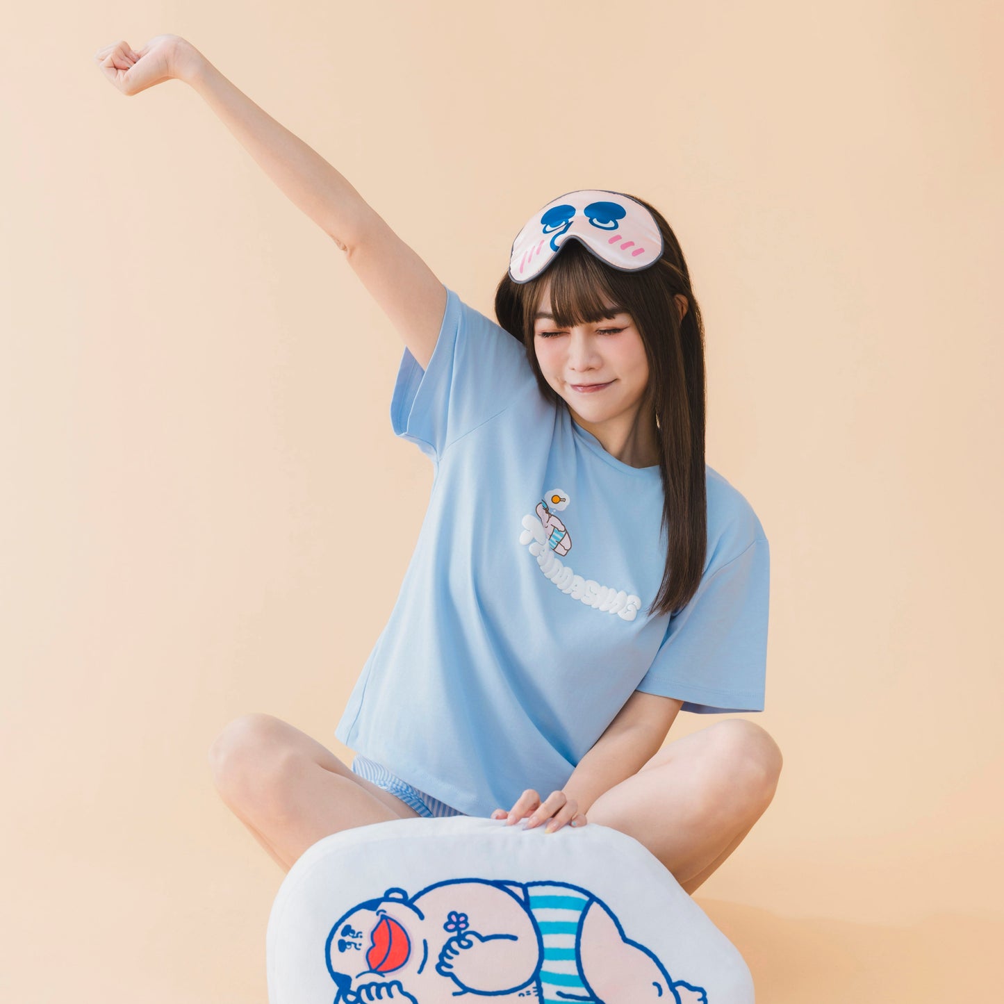 【CROSSOVER】瞓覺都掛住食雞髀睡衣 PAJAMA SET | 大麻成聯乘系列
