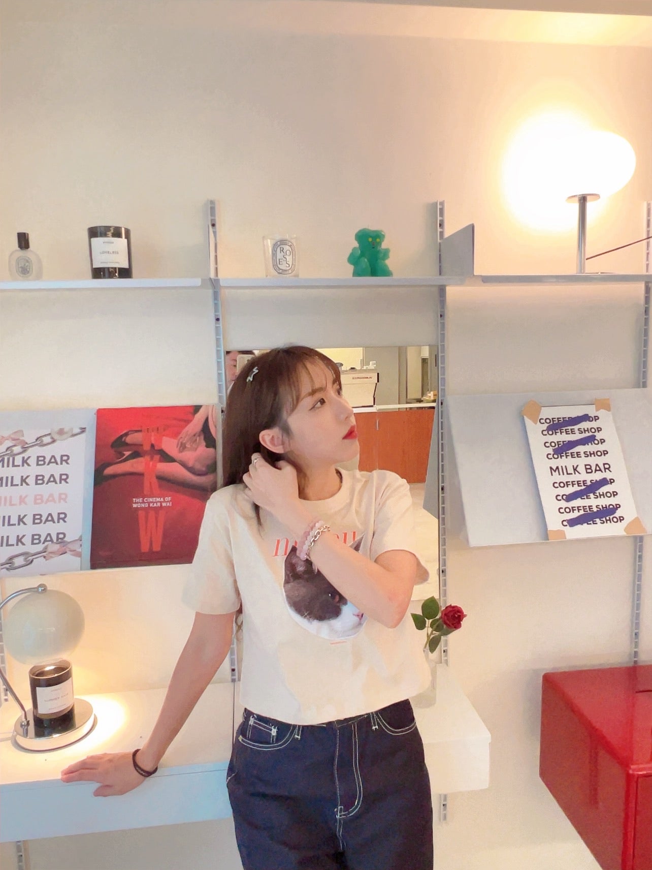 TH102 90S MEOW TEE