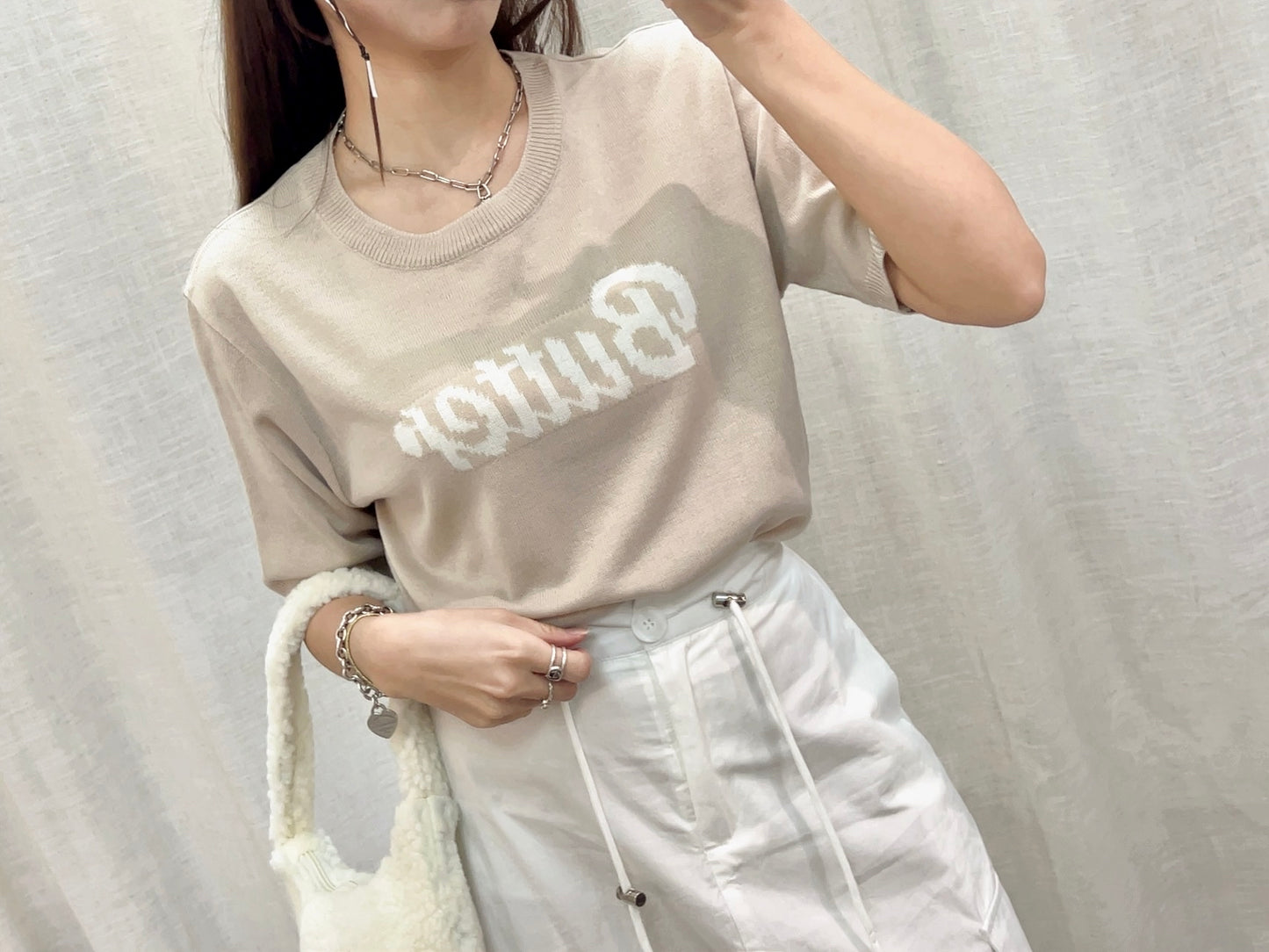T958 BUTTER KNIT TOP