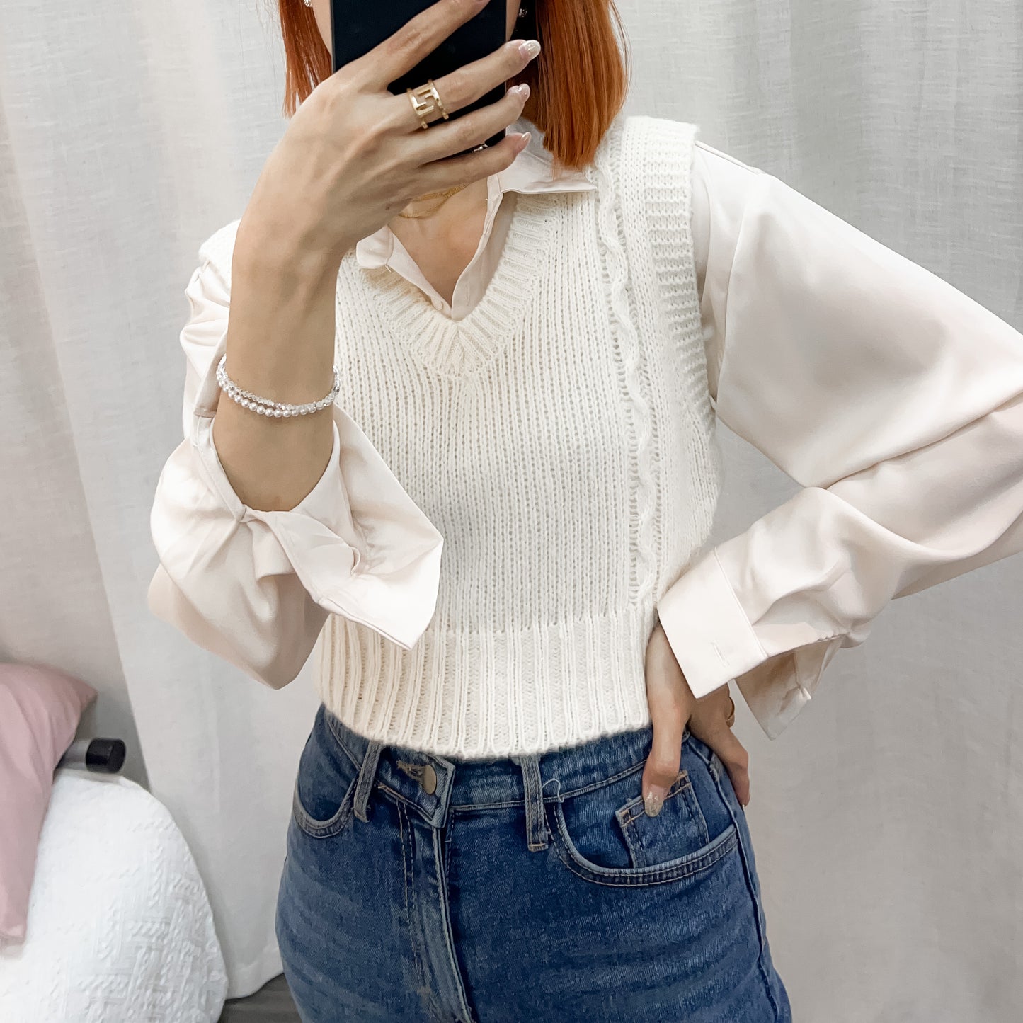T959 MAKE MY DAY KNIT TOP