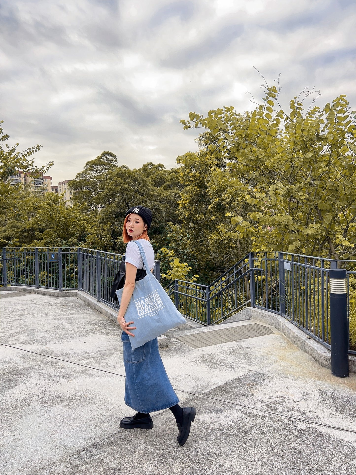 J303 YODA DENIM SKIRT