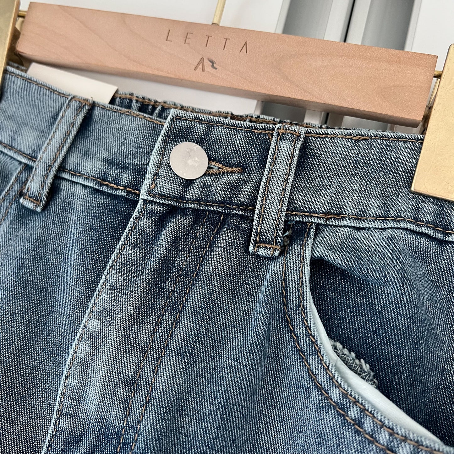 J303 YODA DENIM SKIRT