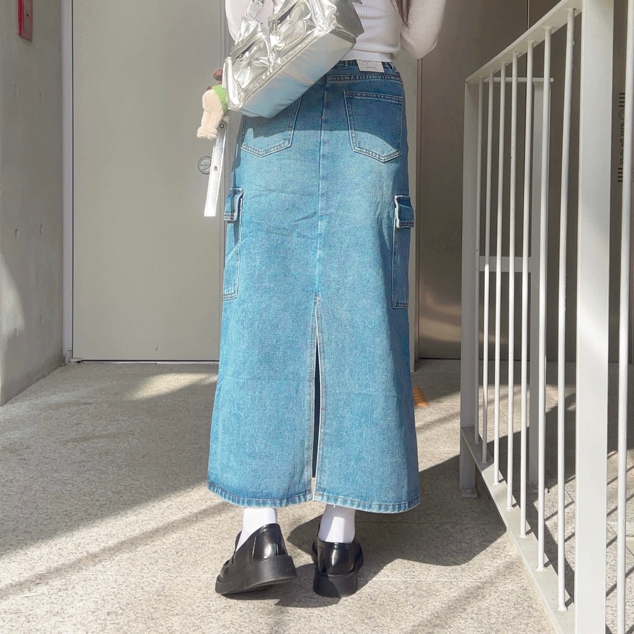 J303 YODA DENIM SKIRT