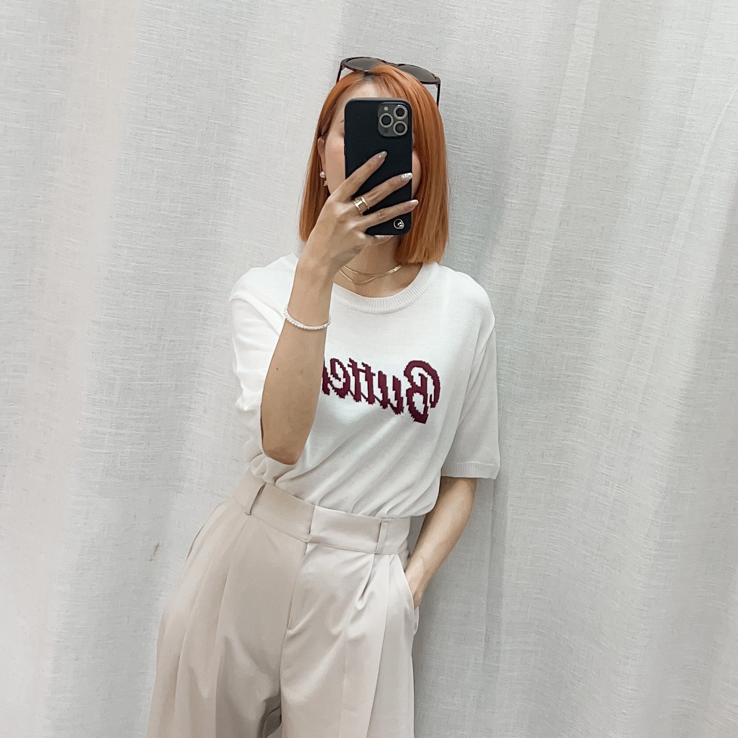 T958 BUTTER KNIT TOP