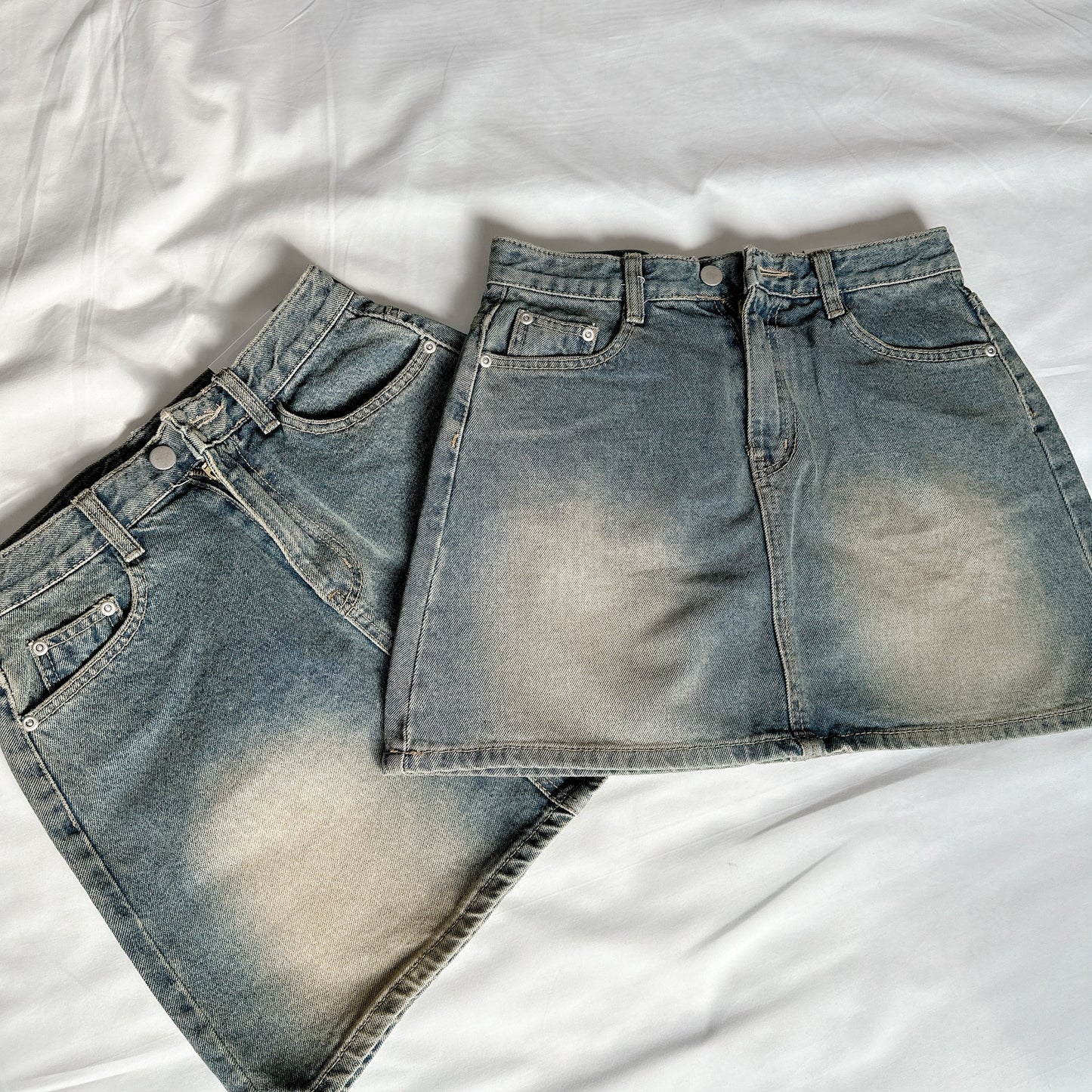 J307 MADRINE DENIM SKIRT