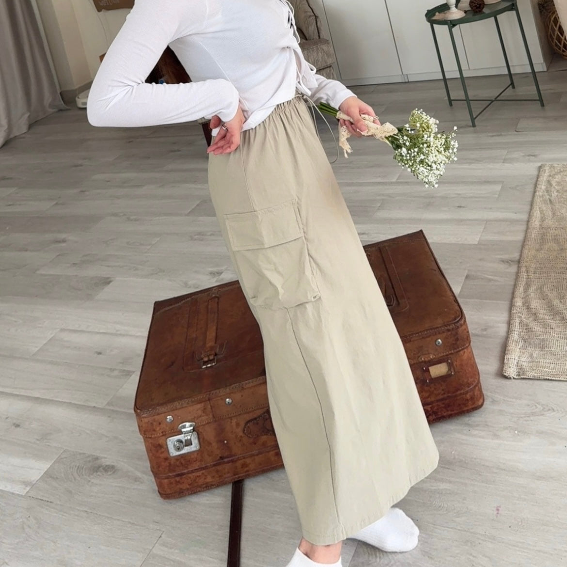 B312 OBEY SKIRT