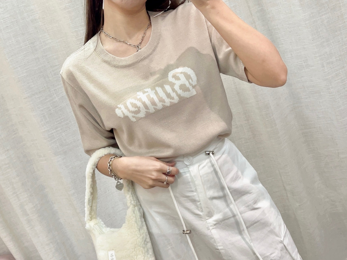 T958 BUTTER KNIT TOP