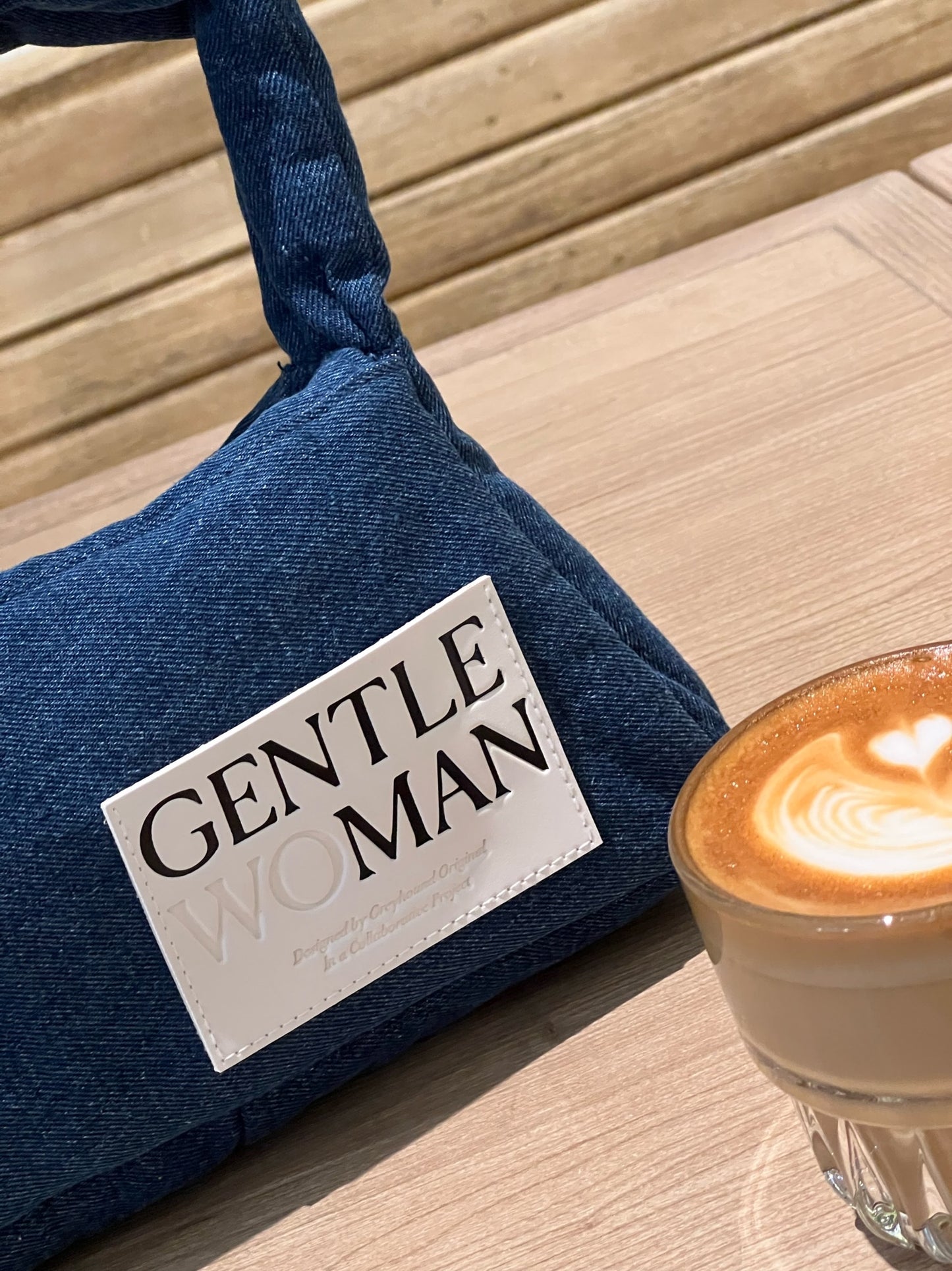 GW19 DENIM HAND BAG