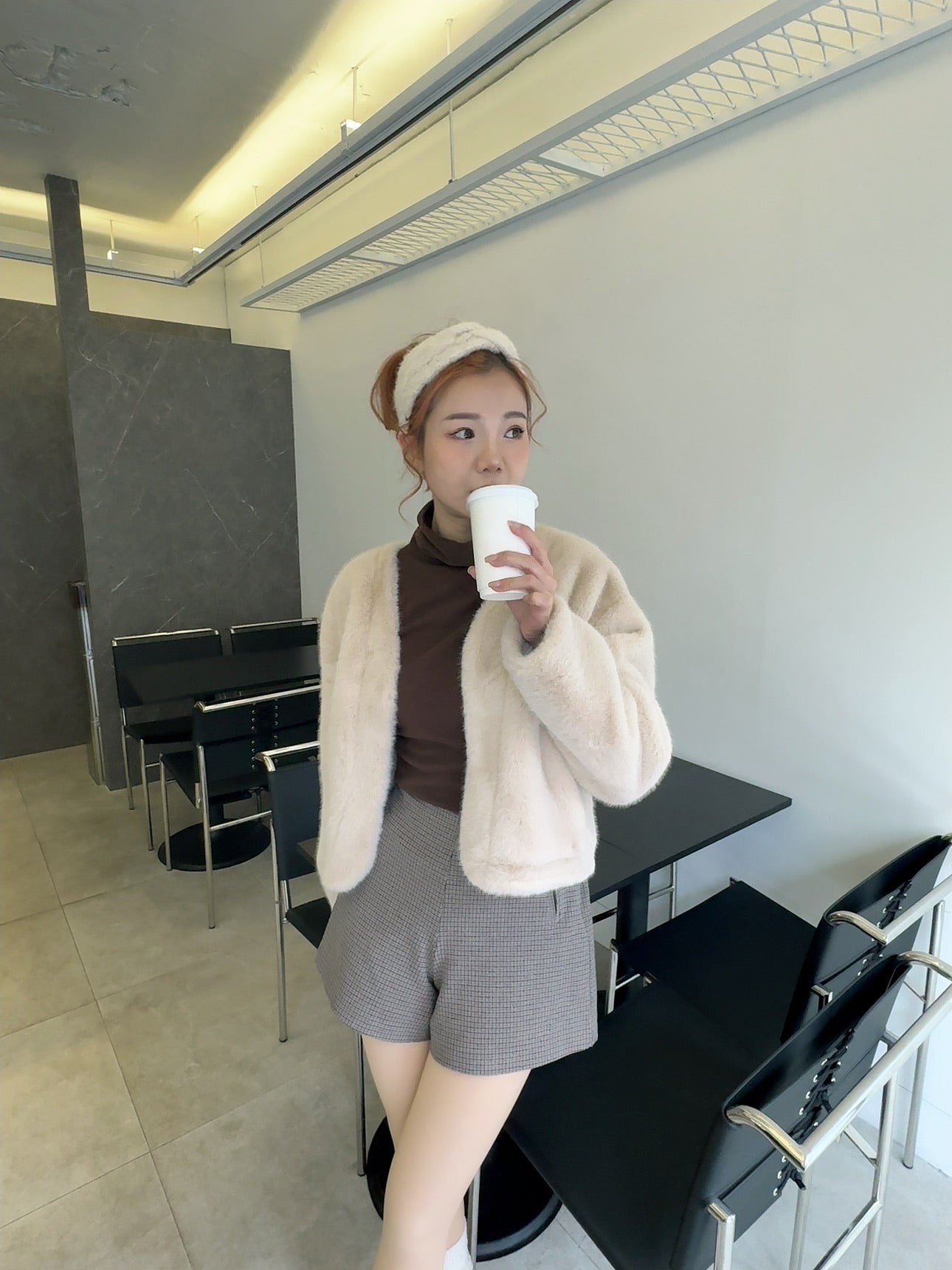 C085 MUFF+ COAT