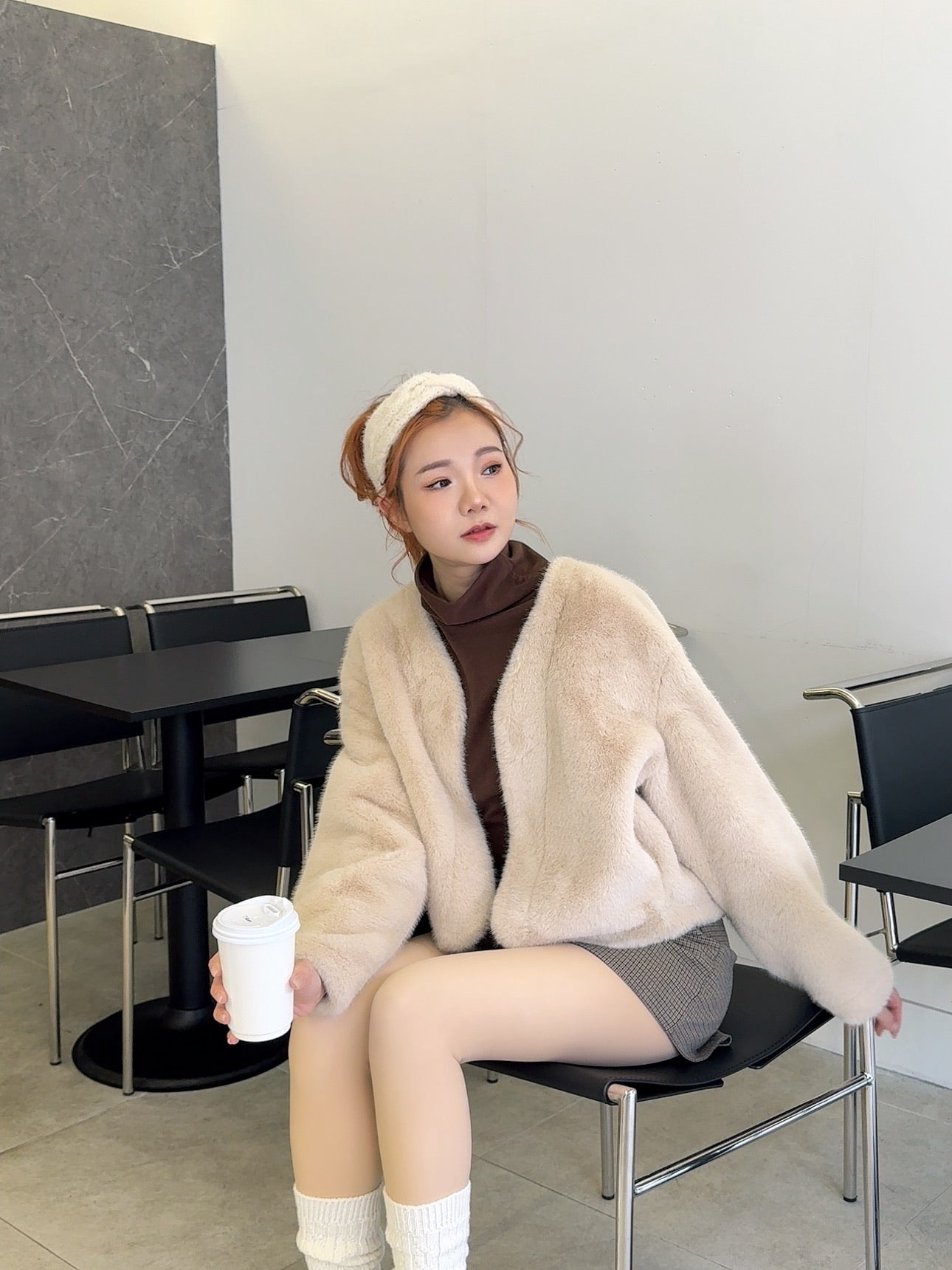 C085 MUFF+ COAT
