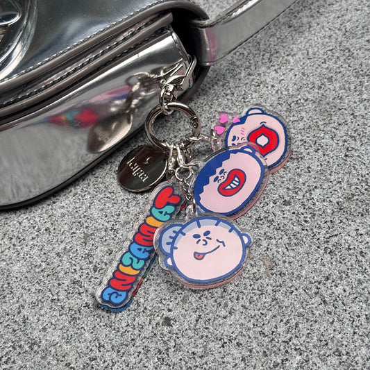 【CROSSOVER】我全家都好幸福匙扣5合1 | 大麻成聯乘系列