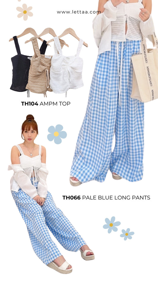 TH066 PALE BLUE LONG PANTS