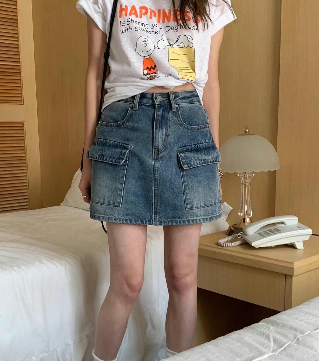 J288 LISA DENIM SKIRT