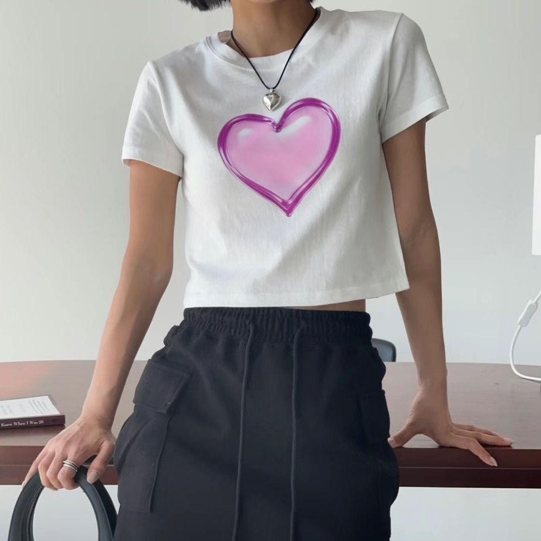 T923 YSK HEART T-SHIRT