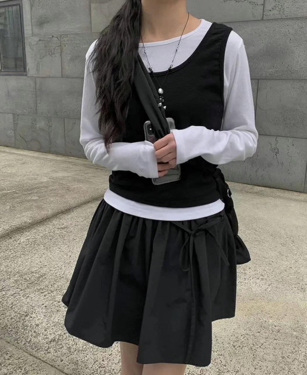 B316 ULIKE RIBBON SKIRT