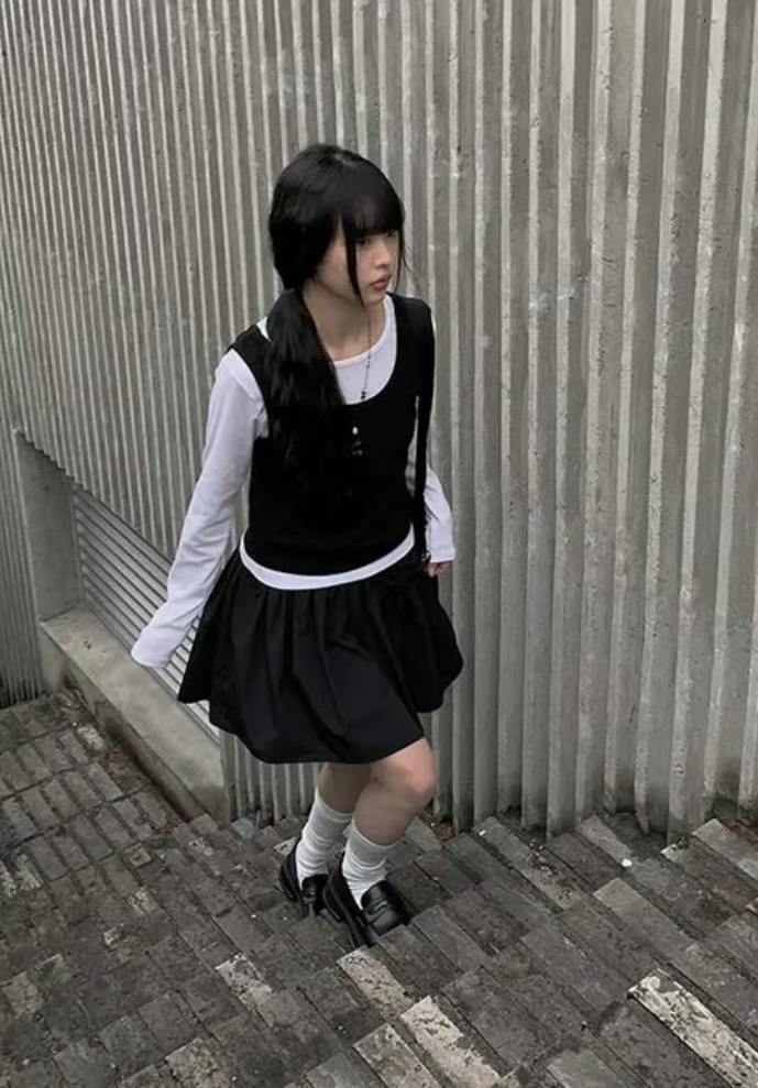 B316 ULIKE RIBBON SKIRT