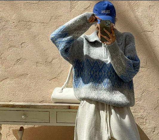 T1031 ON MY WAY SWEATER