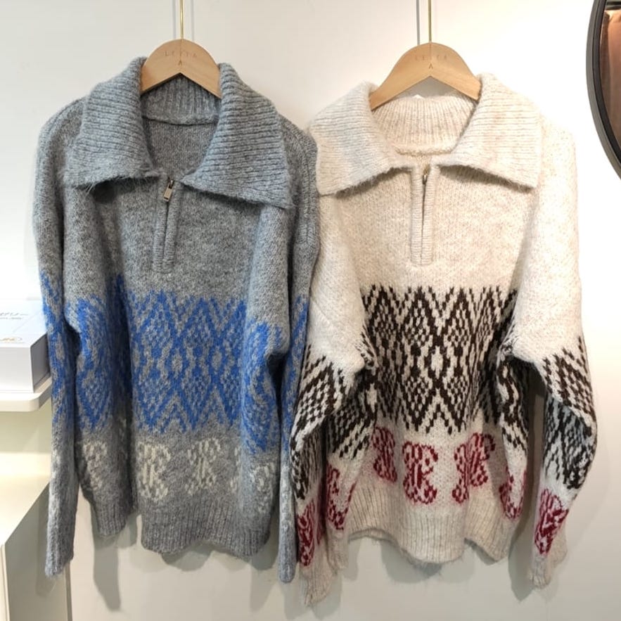 T1031 ON MY WAY SWEATER