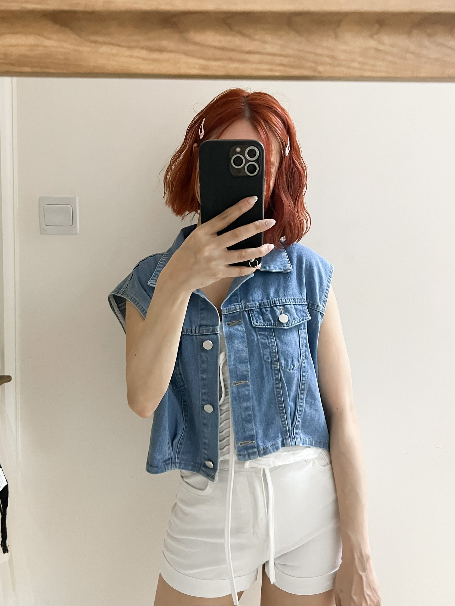 C078 JOANN DENIM VEST
