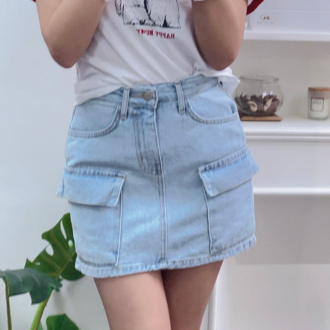 J288 LISA DENIM SKIRT