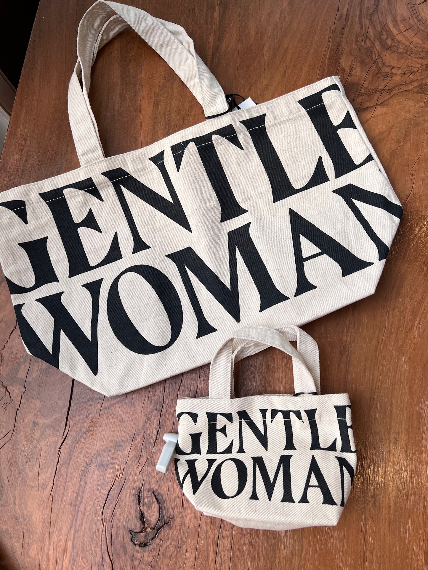 GW02 GW CANVAS TOTE BAG (經典大/小帆布袋)