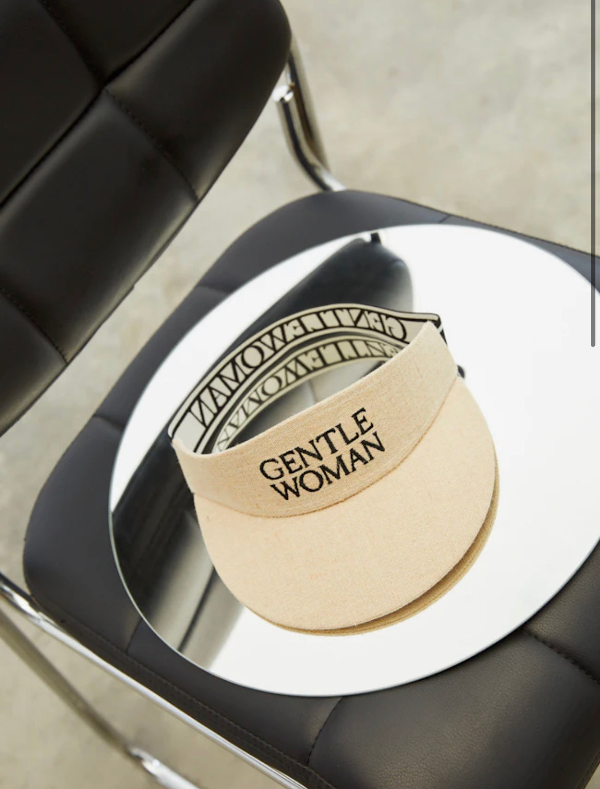 GW07 GENTLEWOMAN VISOR CAP (Classic Logo半草帽)