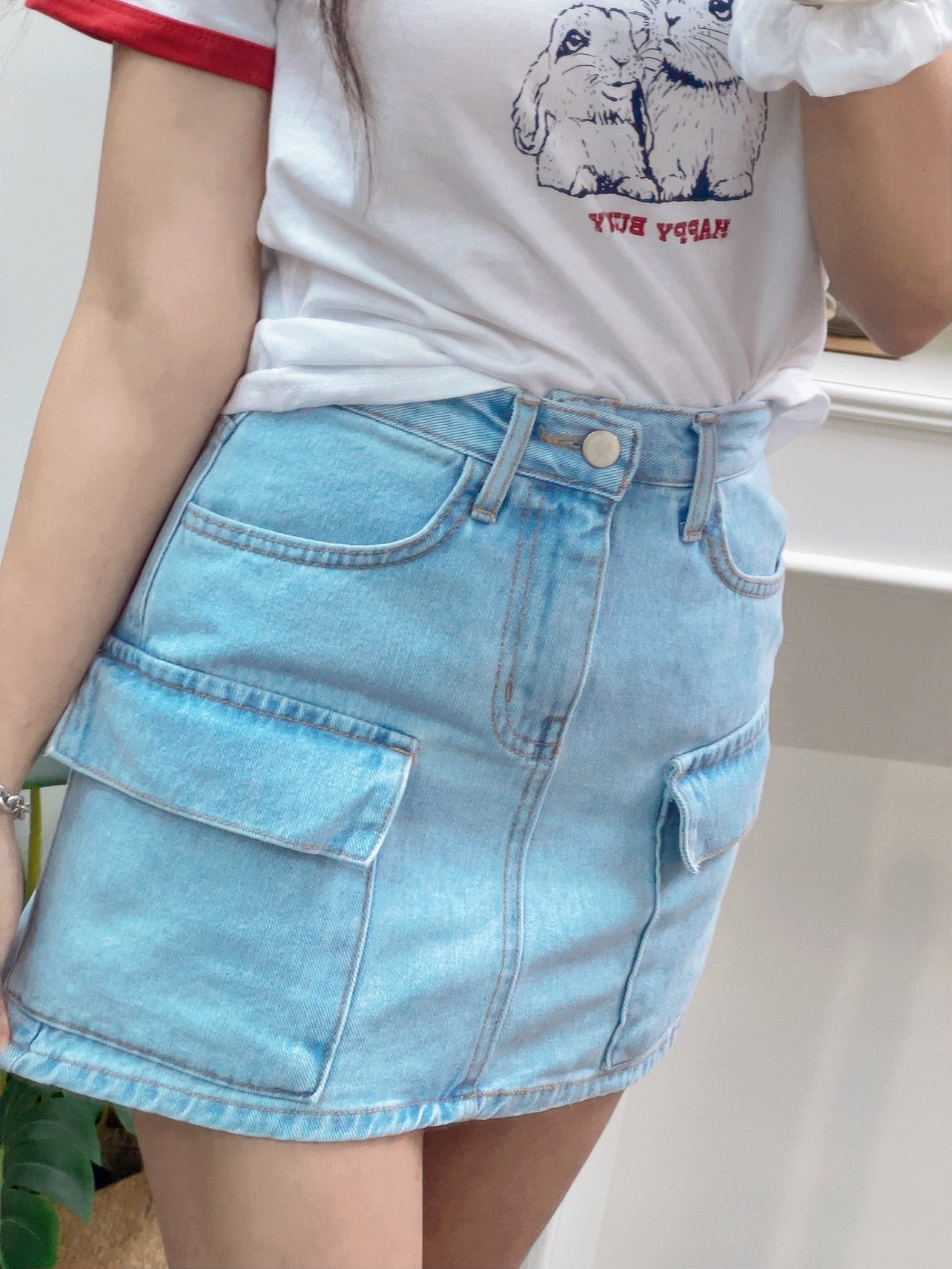 J288 LISA DENIM SKIRT