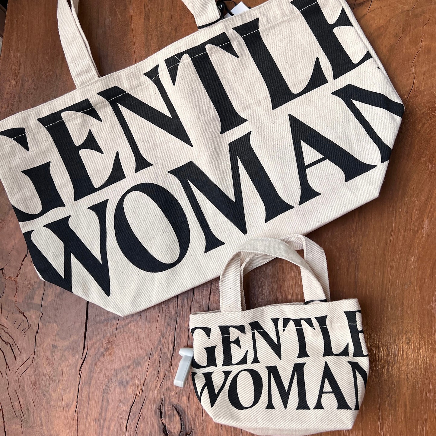 GW02 GW CANVAS TOTE BAG (經典大/小帆布袋)