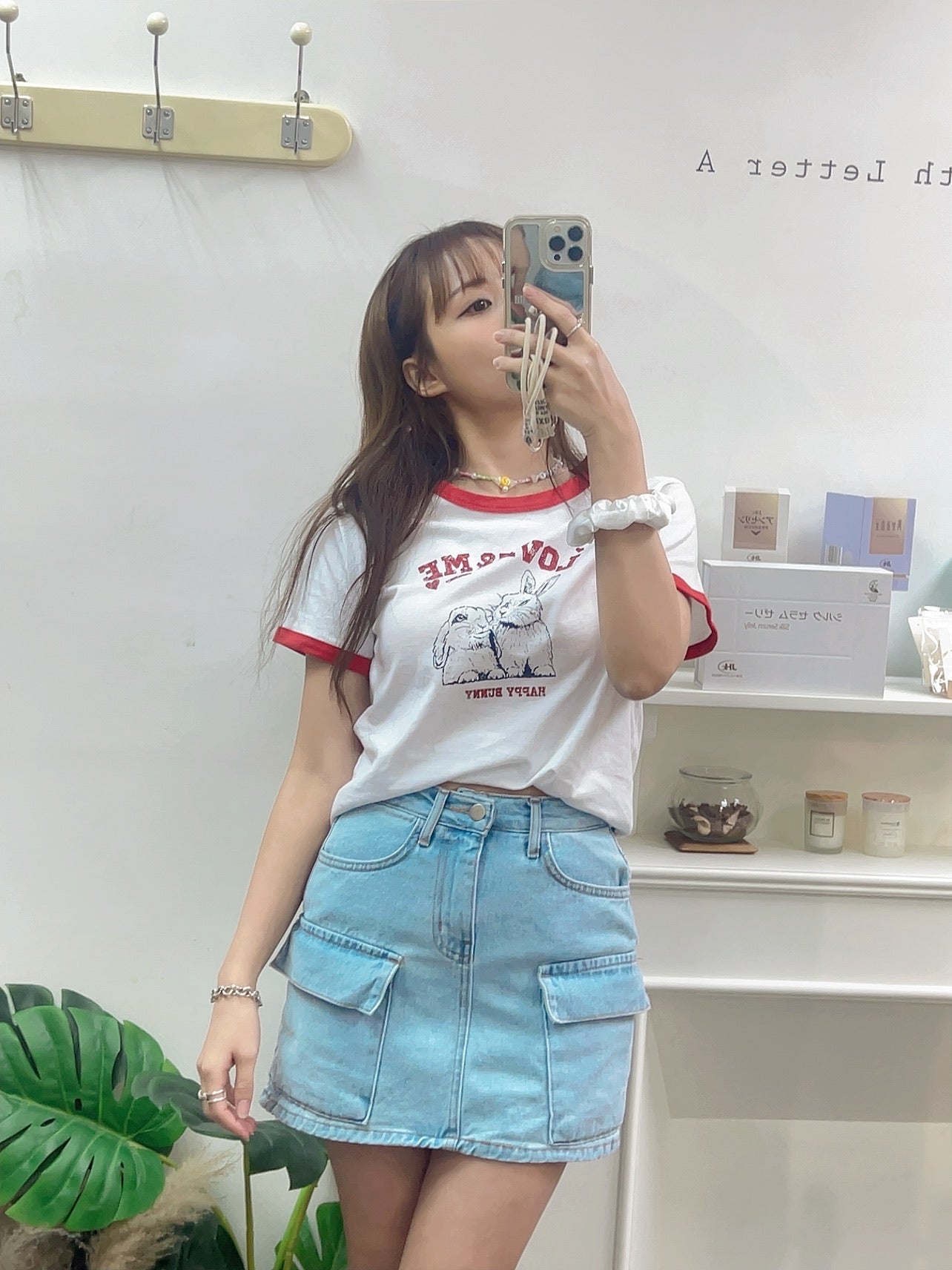 J288 LISA DENIM SKIRT