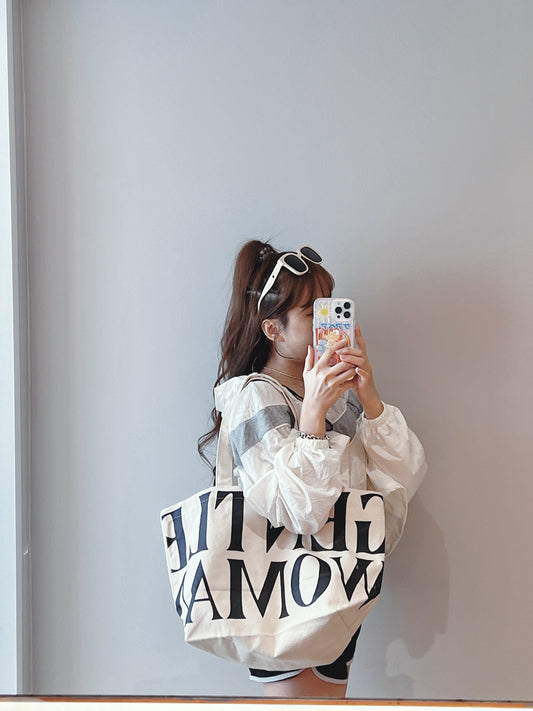 GW02 GW CANVAS TOTE BAG (經典大/小帆布袋)