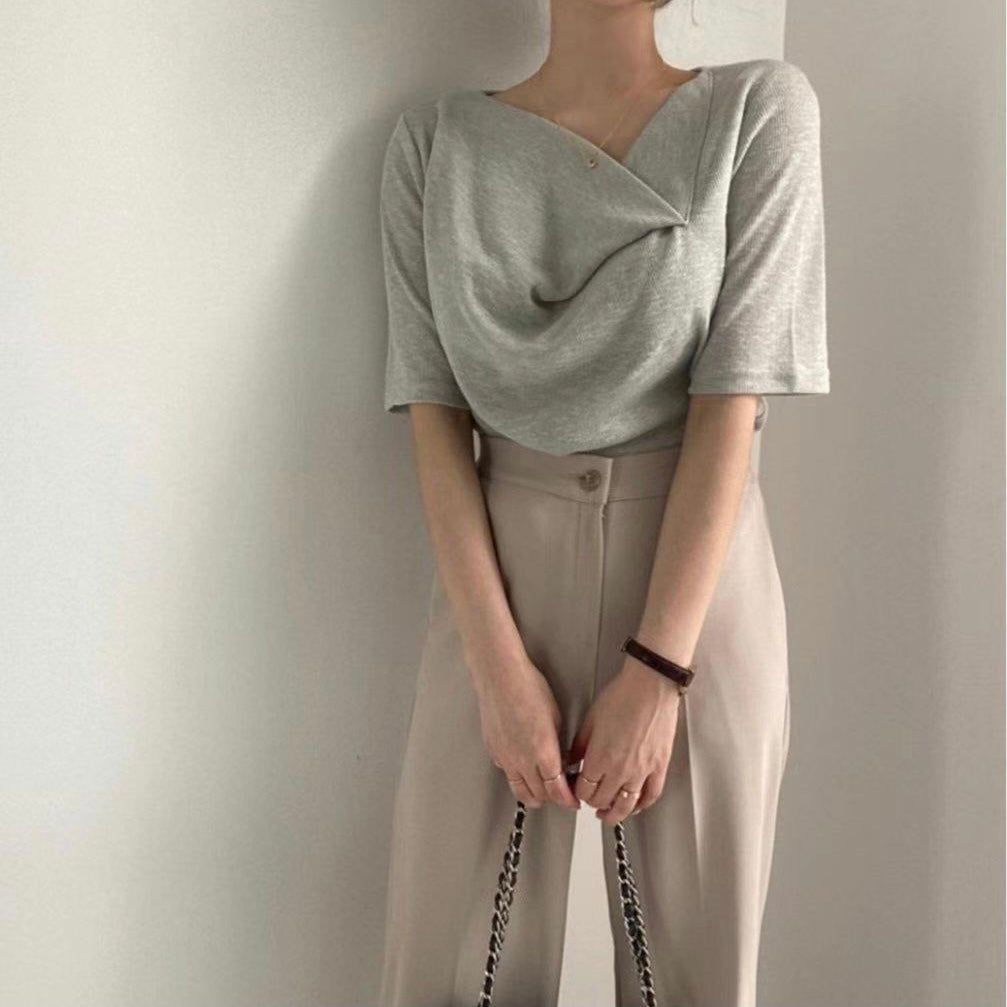 T585 ROUND SHOULDER TOP