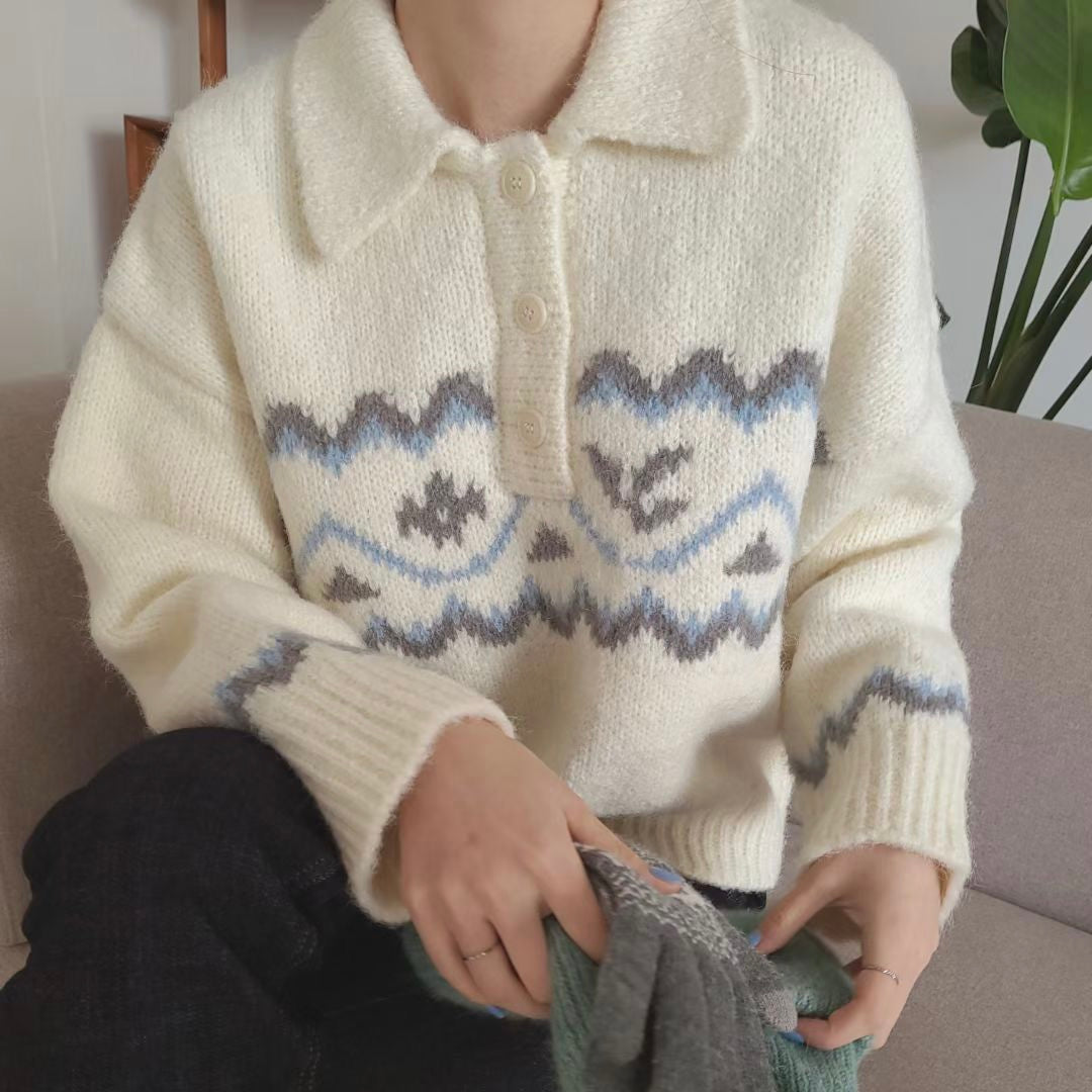 T685 SNOWFLARE SWEATER