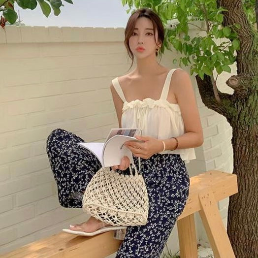 T575 甜美圖示背心