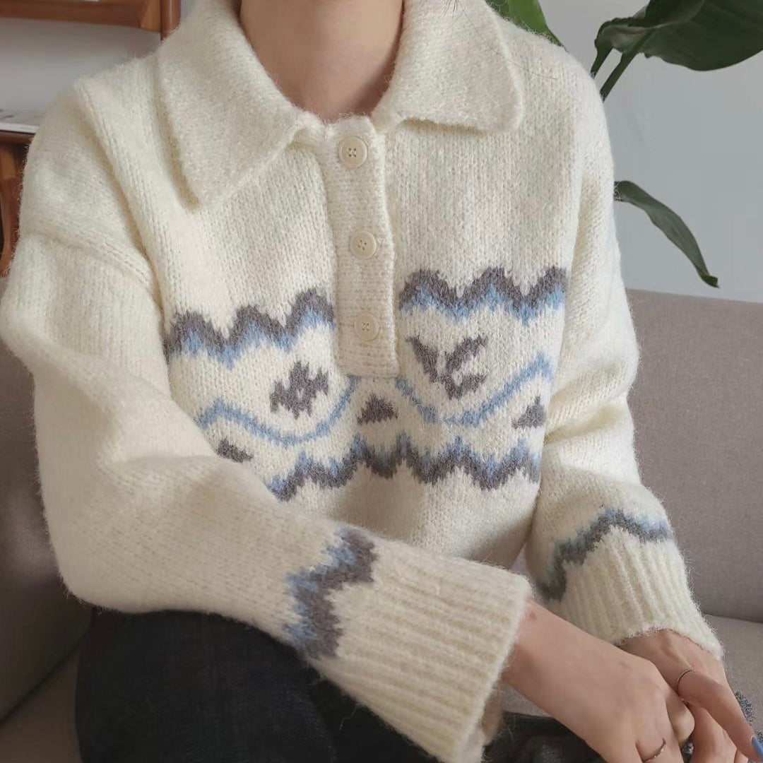 T685 SNOWFLARE SWEATER