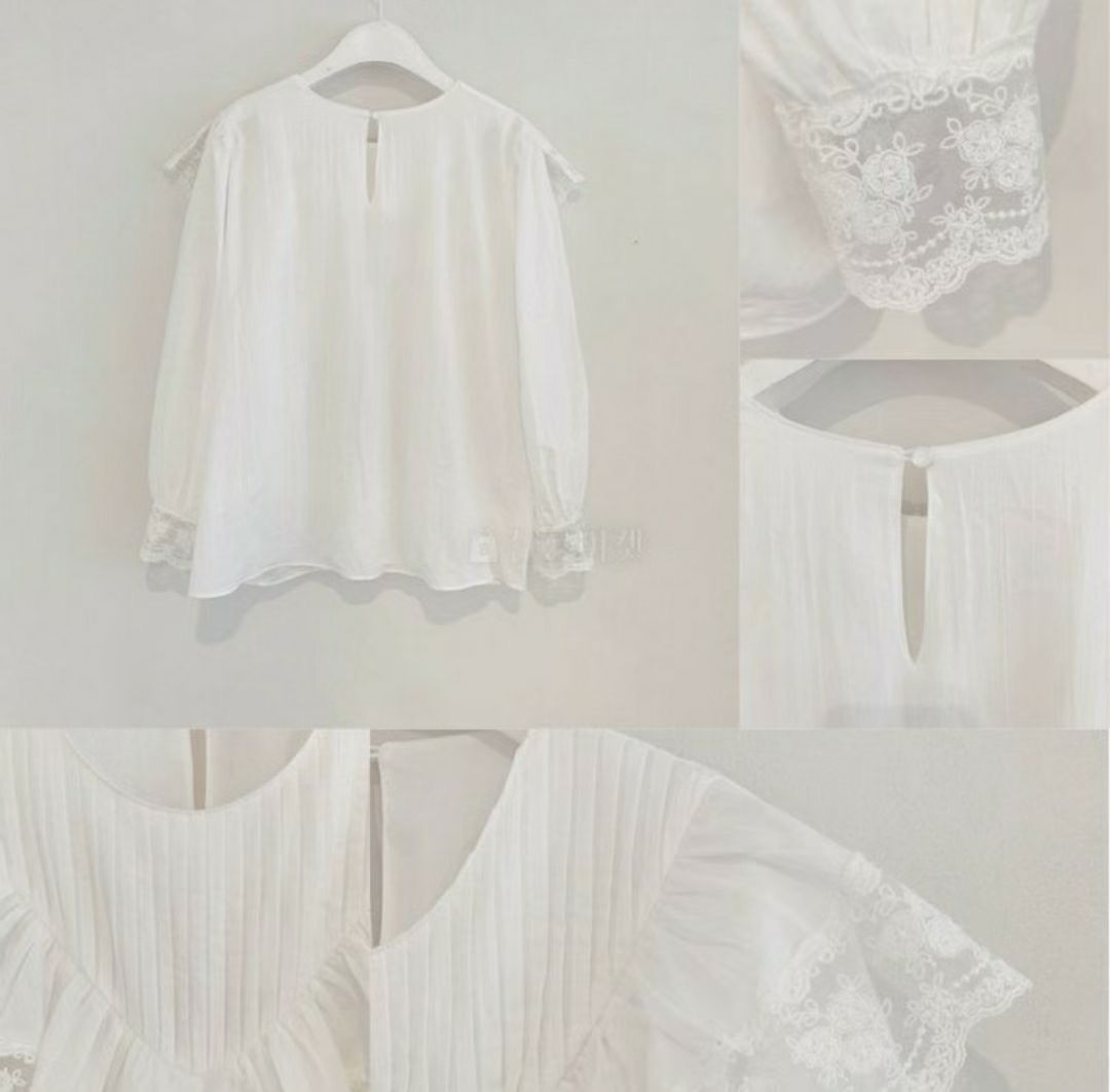 T710 PATIENT LACE BLOUSE