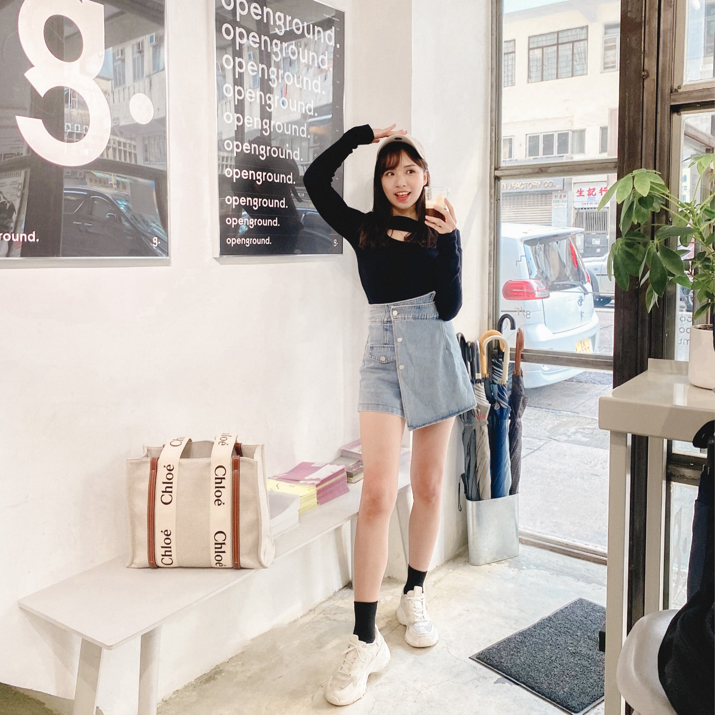 J185 JOANNE DENIM SKIRT