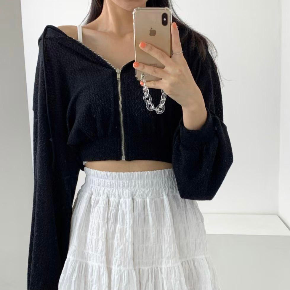 T587 KOREA CROP OUTER