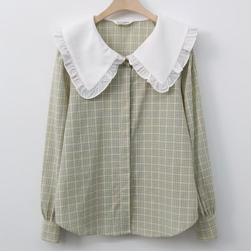 T730 GREEN APPLE BLOUSE