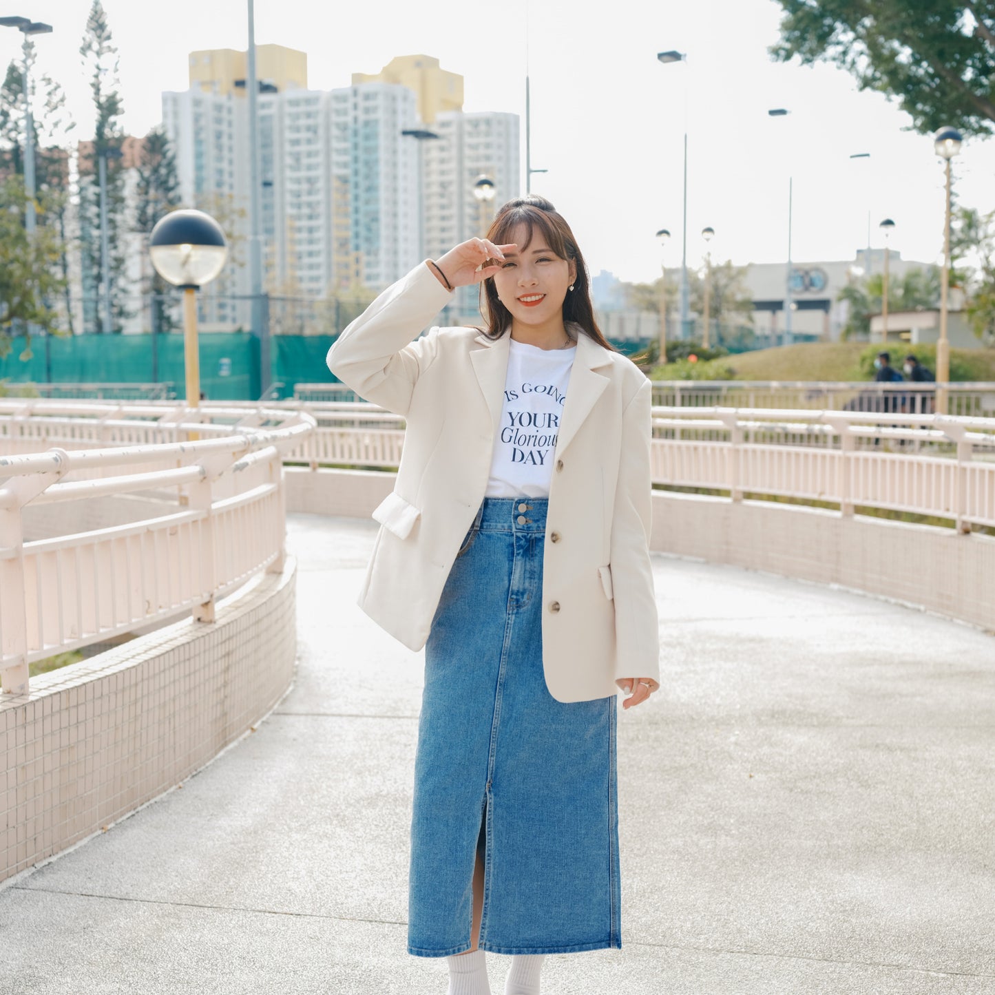 J219 TOKYO DENIM SKIRT