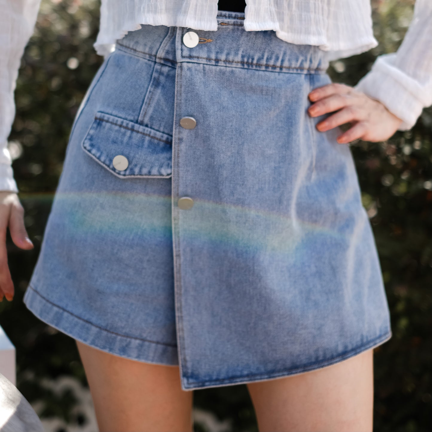 J185 JOANNE DENIM SKIRT