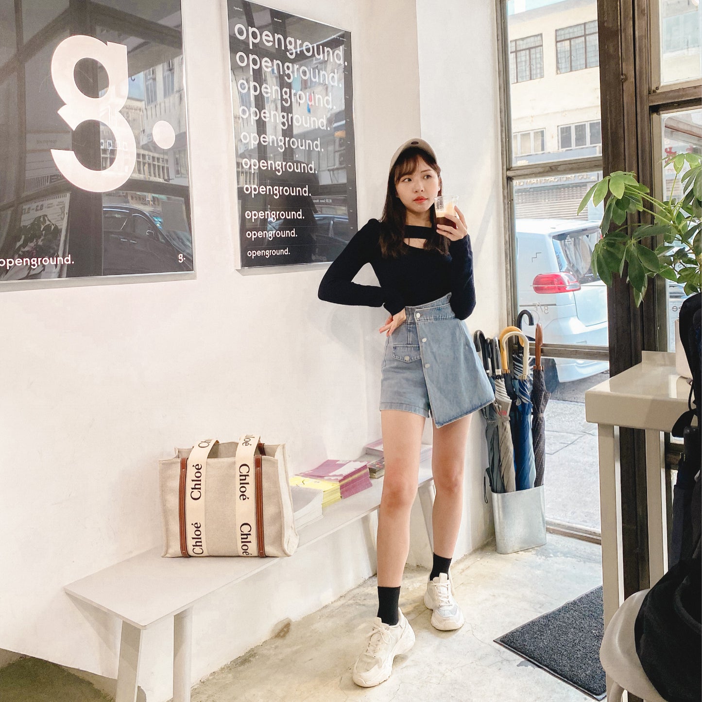 J185 JOANNE DENIM SKIRT