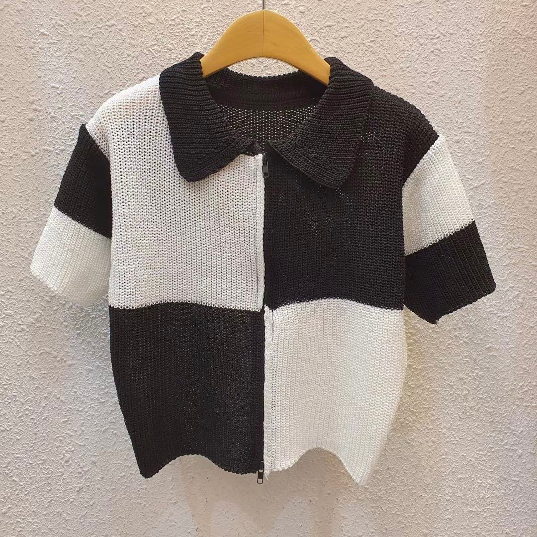 T786 CHESS POLO TOP