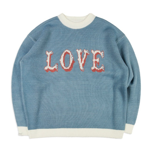 BU001 URBANDTYPE LOVE 圓領針織衫 (第二團~1/2 結束)
